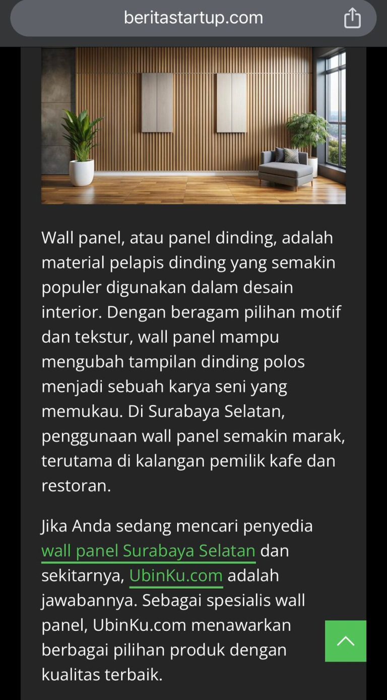 Wall panel Surabaya Selatan